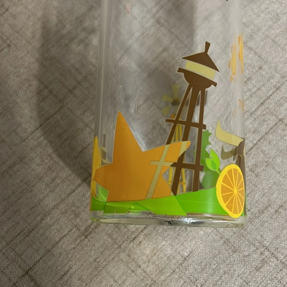 Starbucks You are Here Collection, glass Water bottle